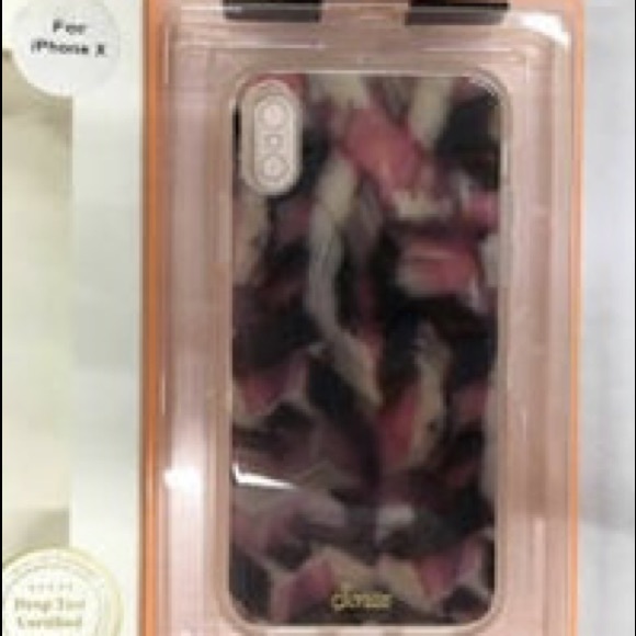 Sonix Tortoise Pink Print iPhone X Cell Phone Case - Picture 2 of 10